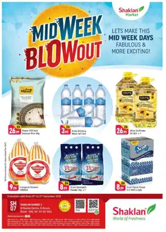 Preview of the catalogue Midweek Blow Out - Al Bustan Centre, Al Qusais of store Shaklan valid from 29 Dec, 2025