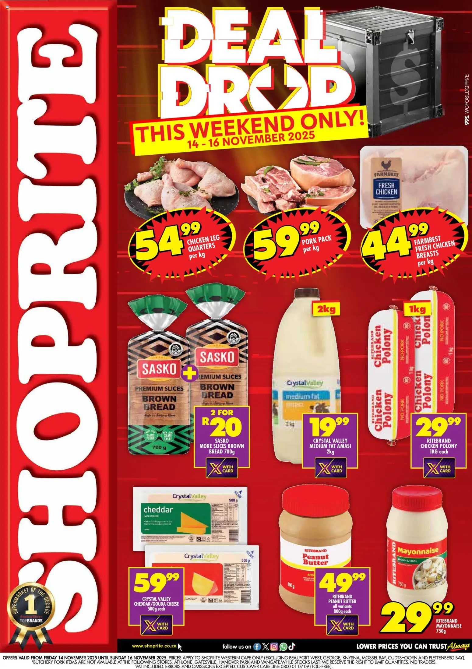 Preview of Shoprite flyer valid from 14/11/2025