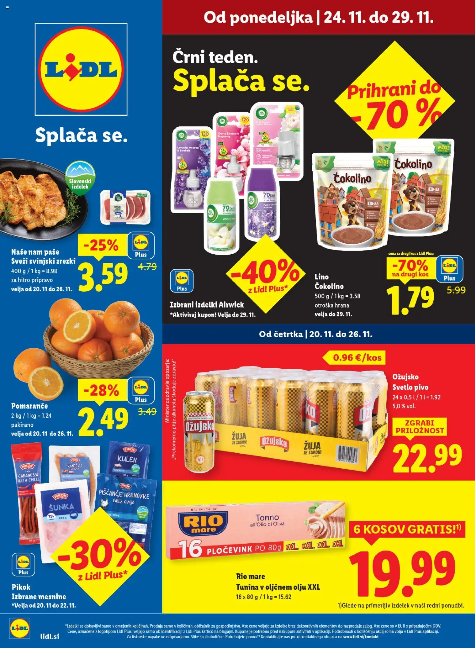 Predogled kataloga iz trgovine Lidl veljaven od 24.11.2025