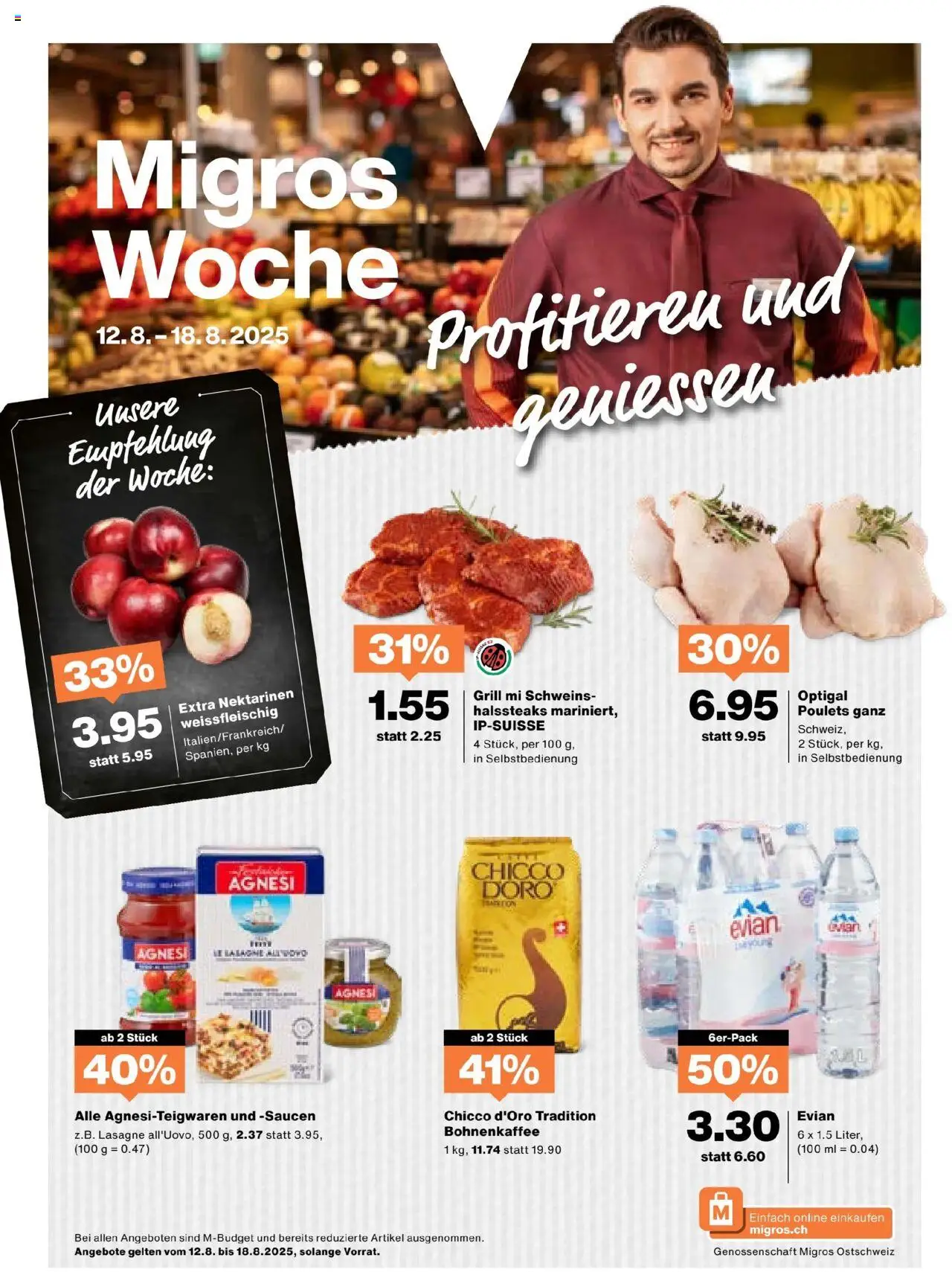 Migros Aktionen ab 12.08.2025 - Seitennummer 1