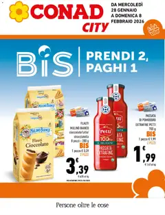 Anteprima dell'opuscolo Volantino City Lazio dal negozio Conad valido da 28/01/2026