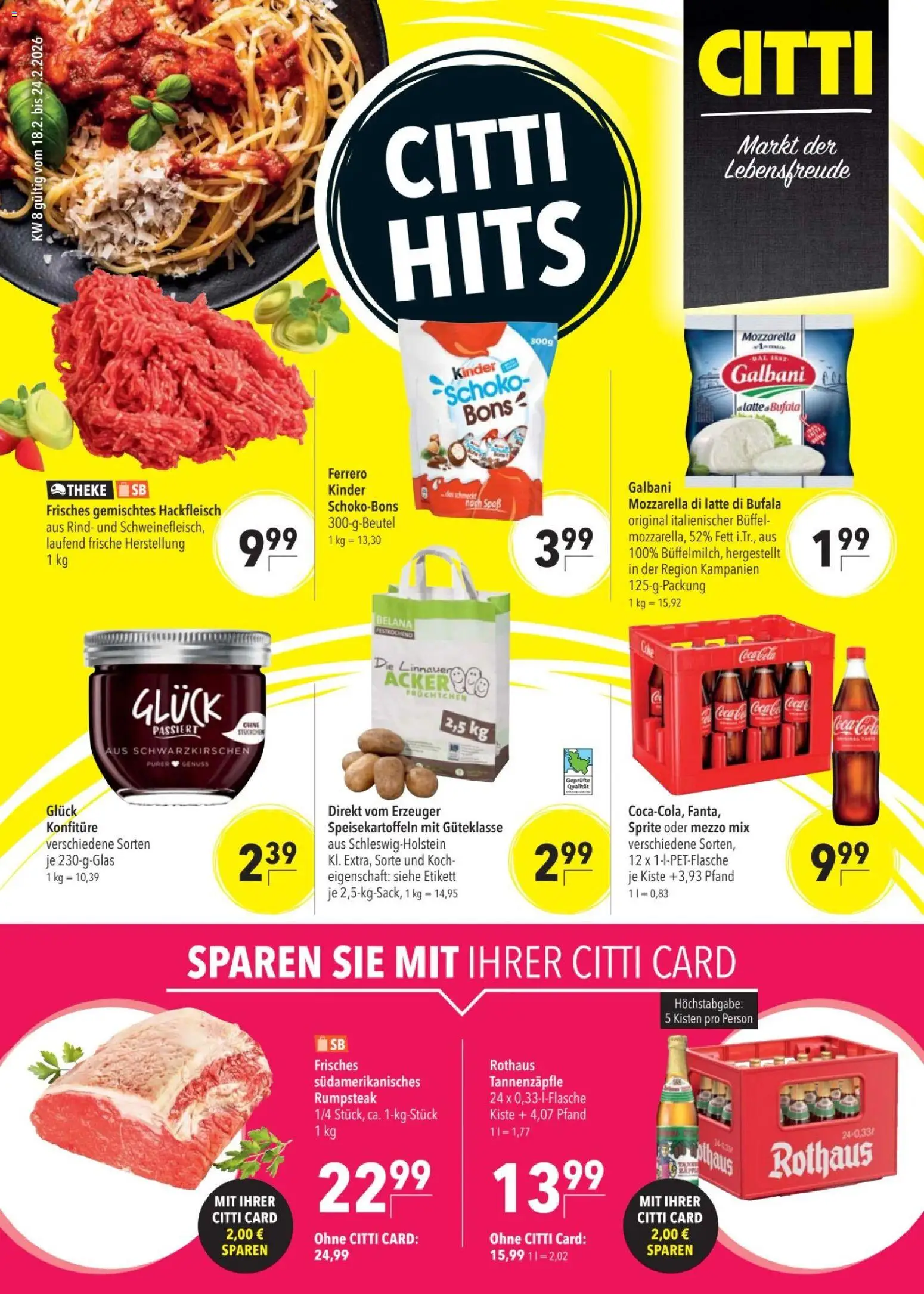 Eksempel på tilbudsavis Tilbud fra butik CITTI gyldig fra 18/02/2026