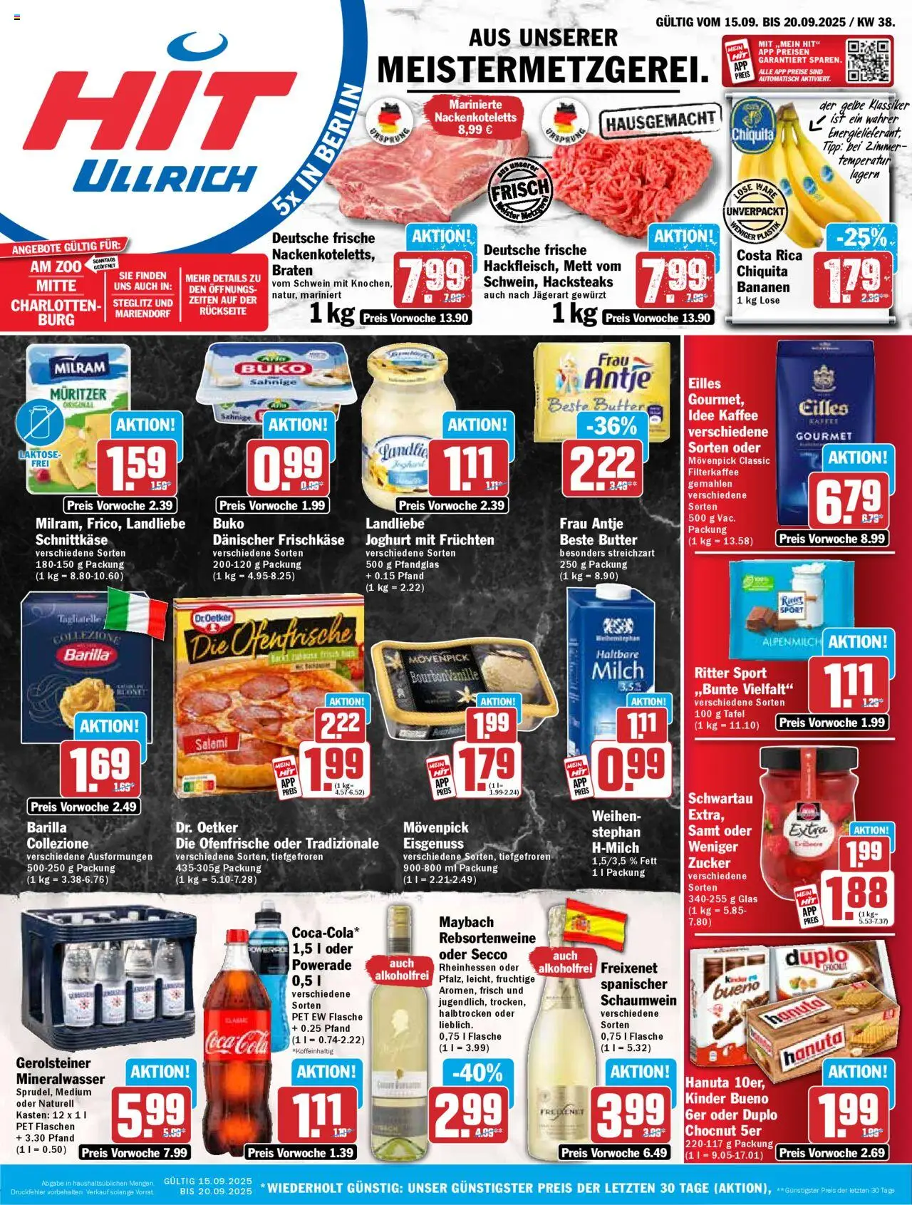 HIT Prospekt ab 15.09.2025 nächste Woche > Prospekt