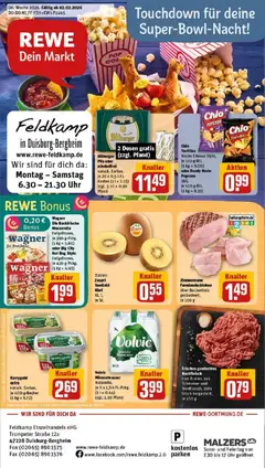 Vorschau von dem Prospekt des Geschäftes Rewe, gültig ab dem 01.02.2026