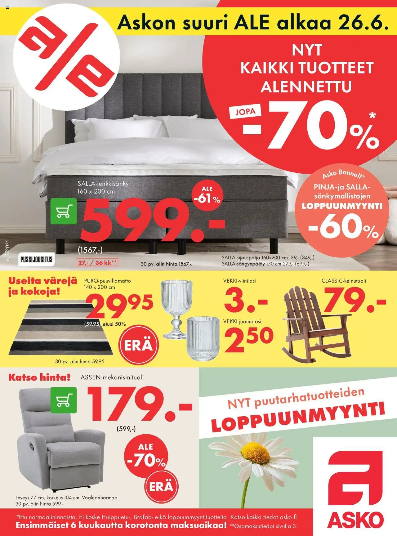 Asko-kaupan Tarjoukset voimassa 26/06/2025 - Sivulla 1