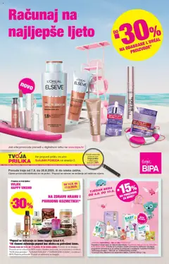 Pregled letka Katalog trgovine Bipa vrijedi od 07.08.2025