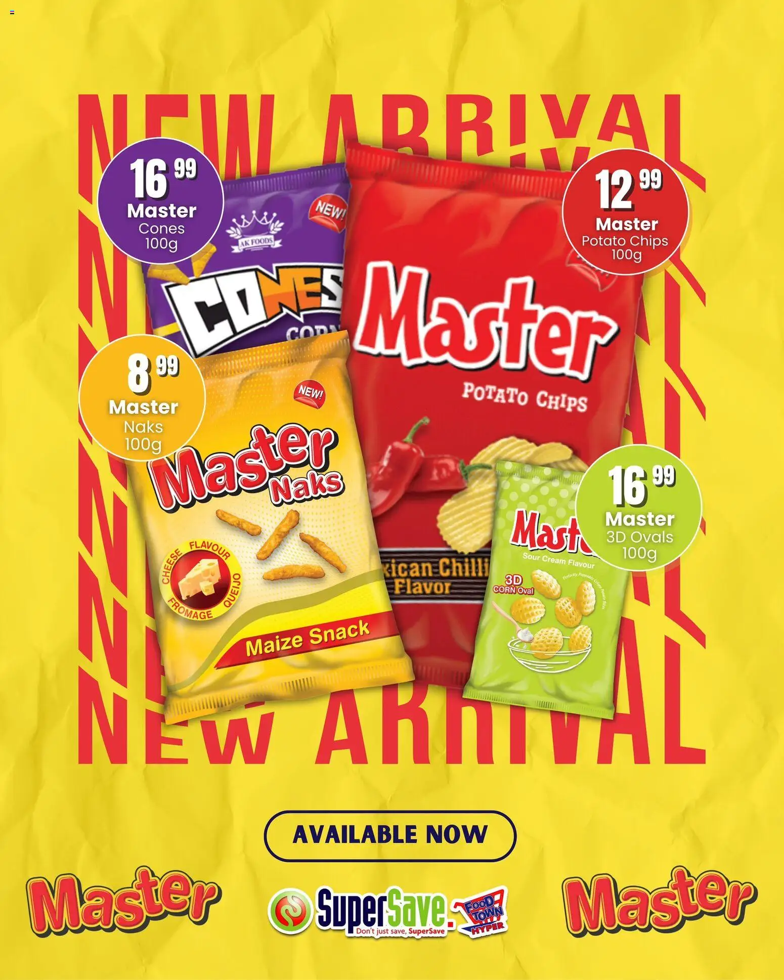 Preview of Super Save flyer valid from 13/01/2026 - Cheese, Chips, Corn, Cream, Sour cream, Chilli