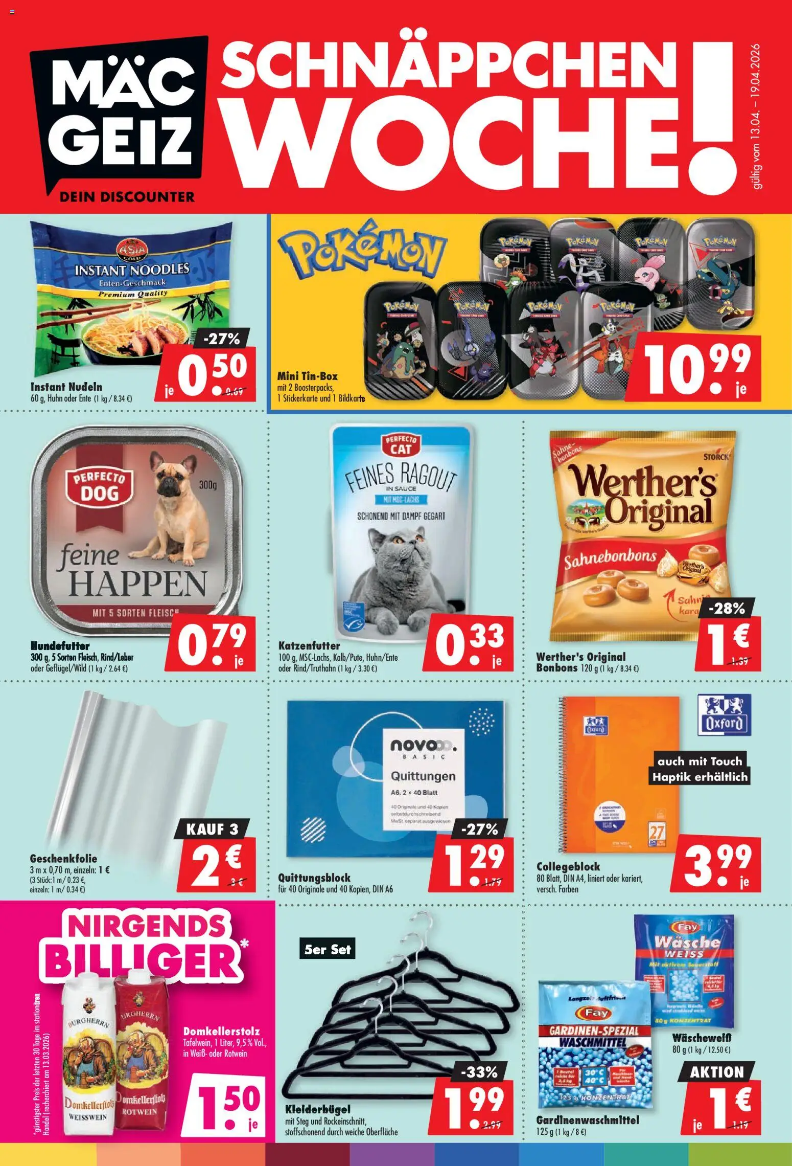 Vorschau von dem Prospekt des Geschäftes Mäc Geiz, gültig ab dem 13.04.2026