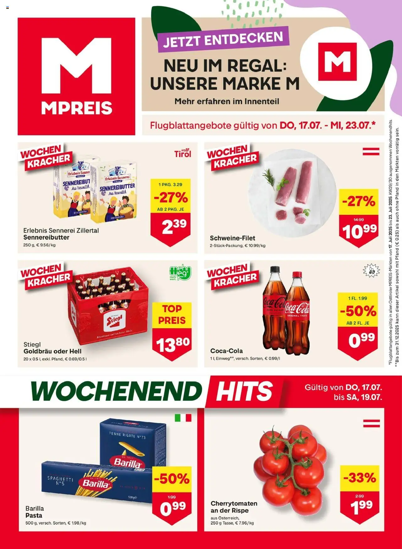  MPREIS Sillian ab (16.07.2025 - 23.07.2025) - Seite 1