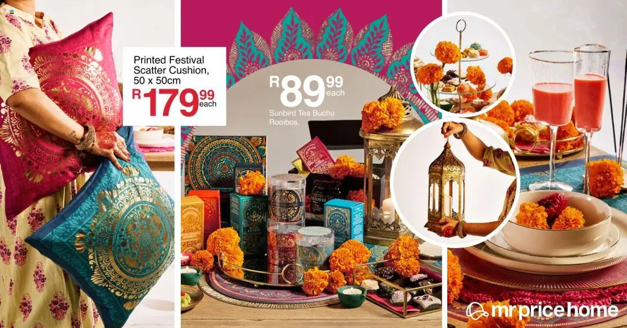 MRP Home Diwali décor & homeware from from Friday 03/10/2025 > Promotions