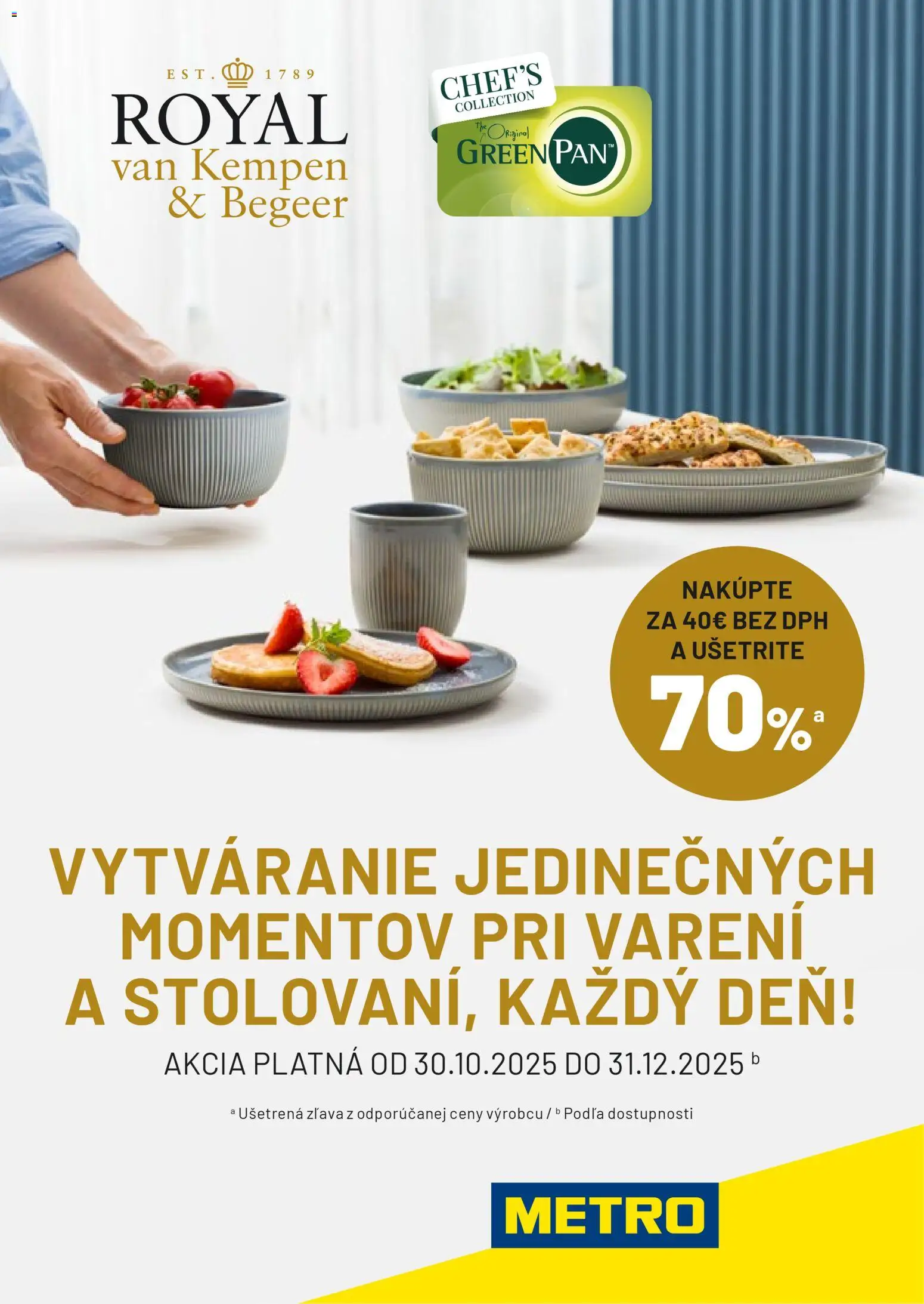 Metro Royal - vernostný program (22.10. - 31.12.2025) - Akčná ponuka