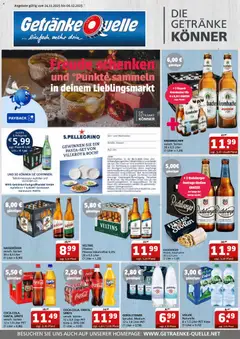 Vorschau von dem Prospekt des Geschäftes Getränke Quelle, gültig ab dem 24.11.2025