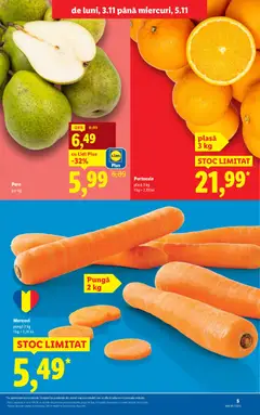 Previzualizarea de cataloage: Lidl Catalog nou valabil de la 03.11.2025 | Pagina: 5