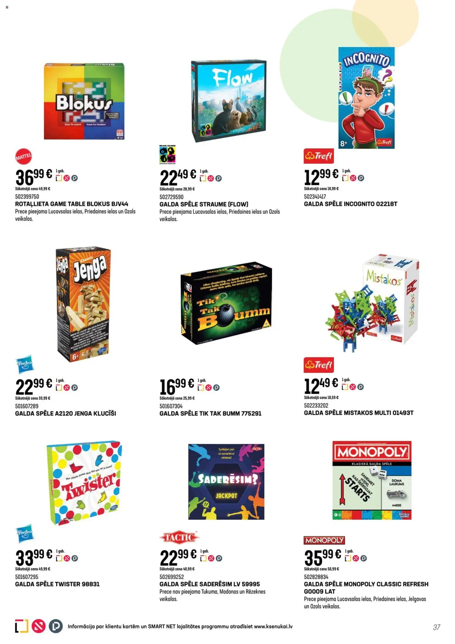 Skatīt K-Senukai akciju bukletu, derīgs no 2025.11.05