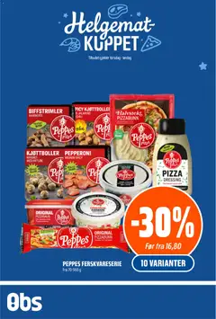 Forhåndsvis Helgemat Kuppet fra butikk Coop Obs gyldig fra 13/11/2025