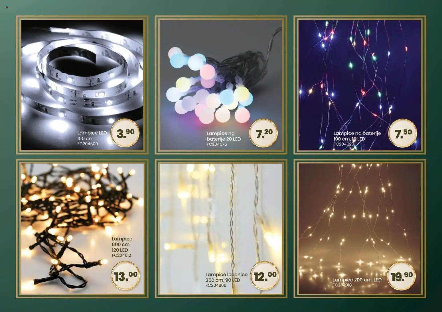 Pregled letka Čarobna blagdanska ponuda trgovine FIS vrijedi od 2025.12.14