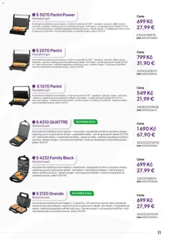 Náhled nabídky: Expert elektro Katalog - ECG - Malé domácí spotřebiče platný od 01.10.2024 | Strana: 11