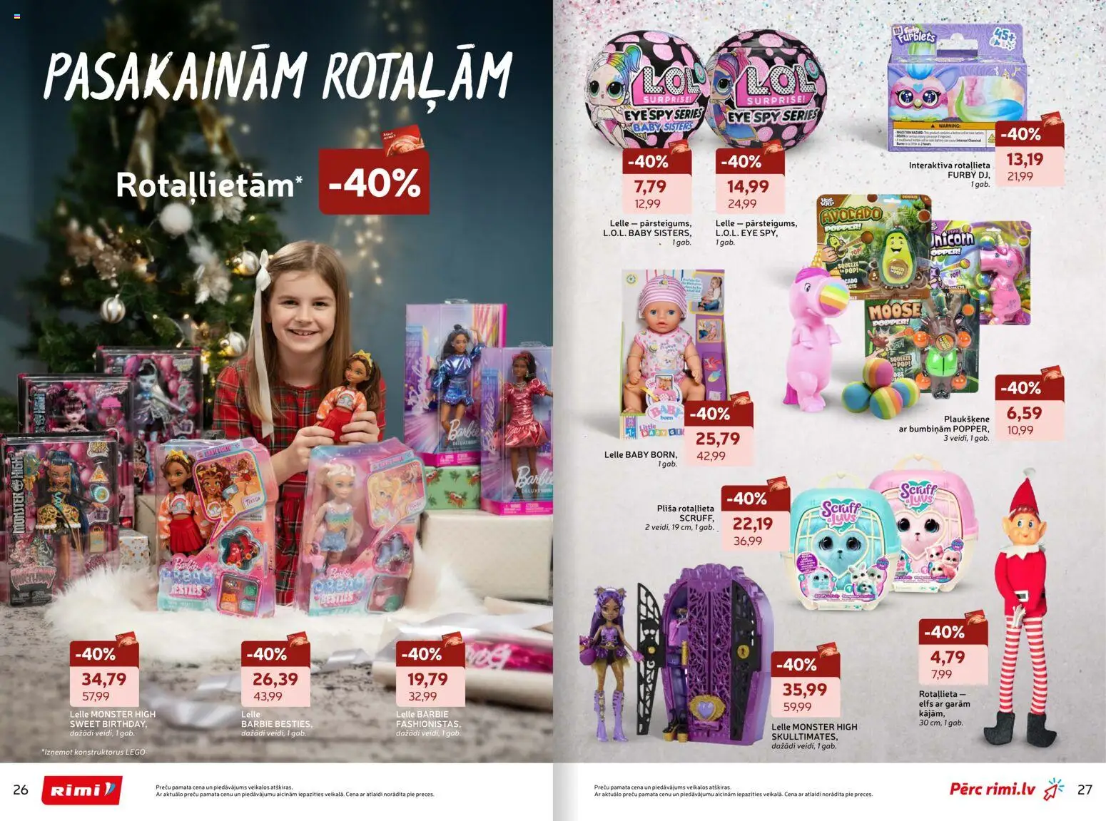 Skatīt Rimi akciju bukletu, derīgs no 2025.11.19