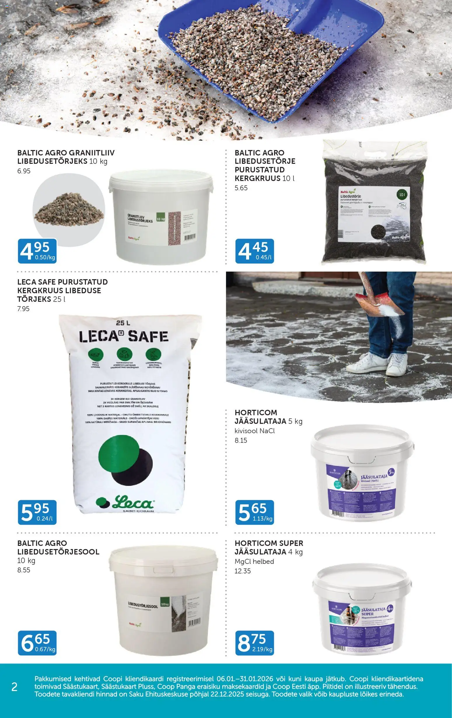 Coop kliendilehe eelvaade alates 2026.01.06