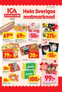 Förhandsgranska reklamblad Hörby från butik ICA Kvantum gäller från 09/02/2026