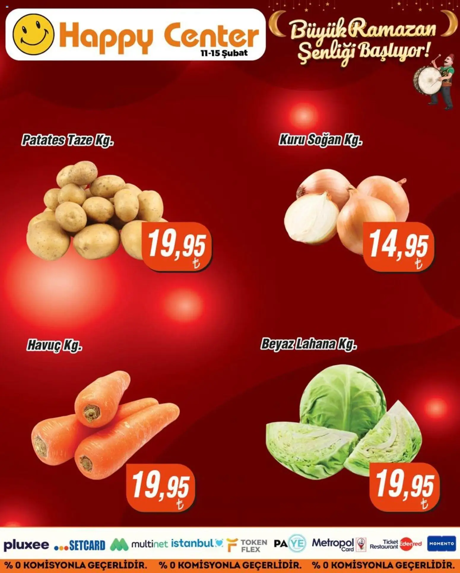 Happy Center Sebze ve meyve 11.02.2026 - Broşürünün önizlemesi
