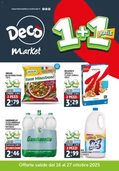 Anteprima dell'opuscolo Volantino Market - Napoli dal negozio Decò valido da 16/10/2025