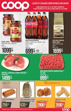 COOP Szolnok - Akciós újság COOP Szolnok Vecsés megtekintése, amely érvényes 2026.01.08.-től