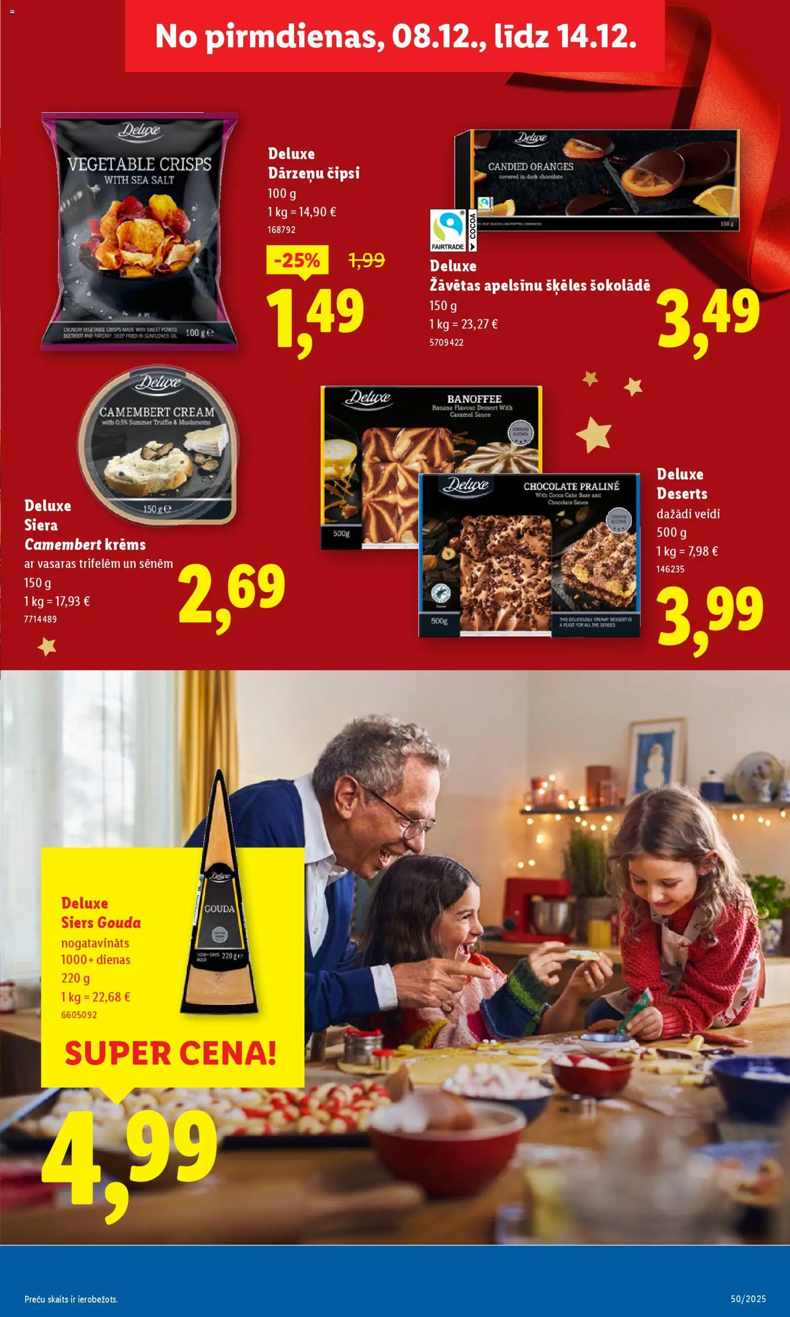 Skatīt Lidl akciju bukletu, derīgs no 2025.12.08