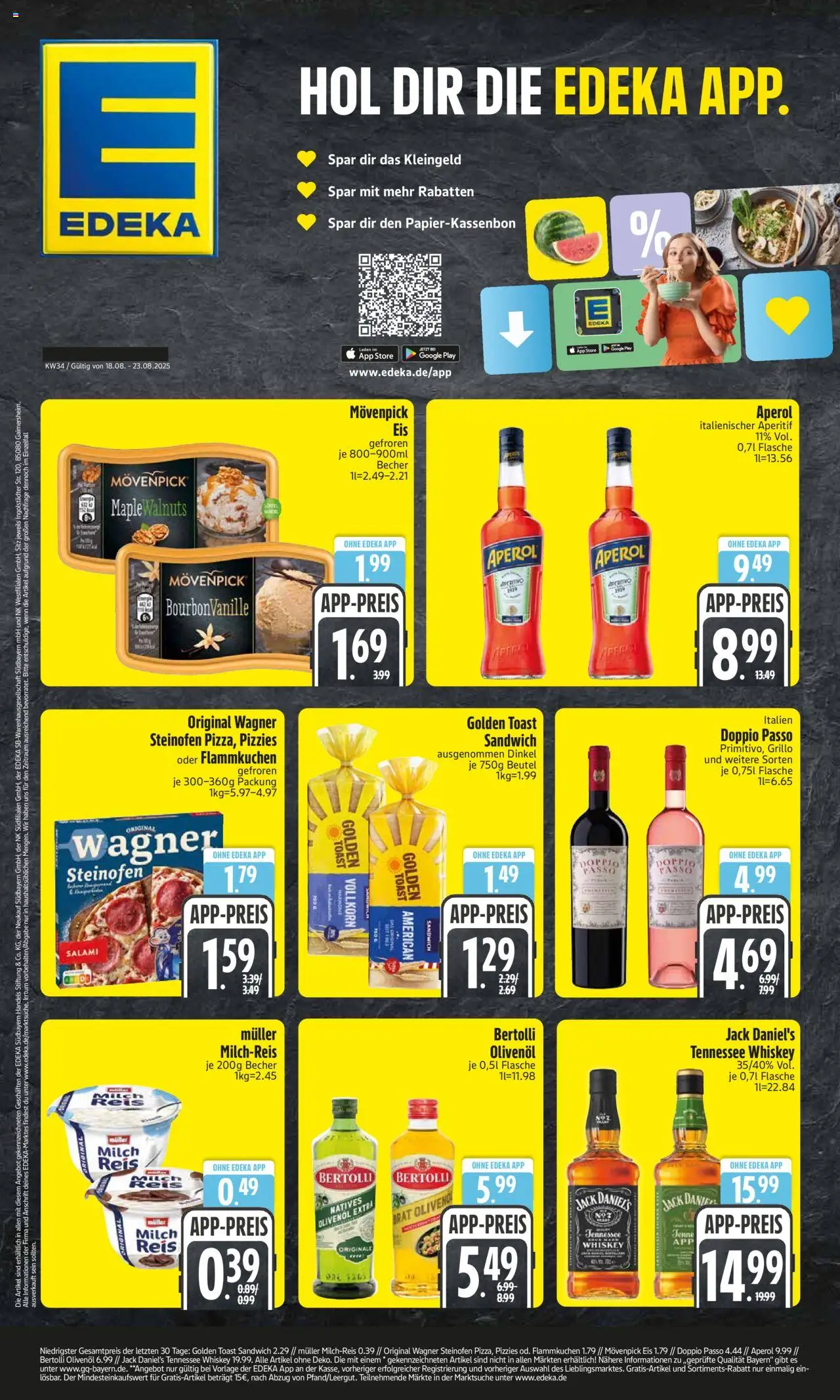 Edeka DE shop DE Folder geldig vanaf 17-08-2025 - Paginanummer 1