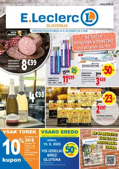 Predogled kataloga iz trgovine E.leclerc veljaven od 10.09.2025