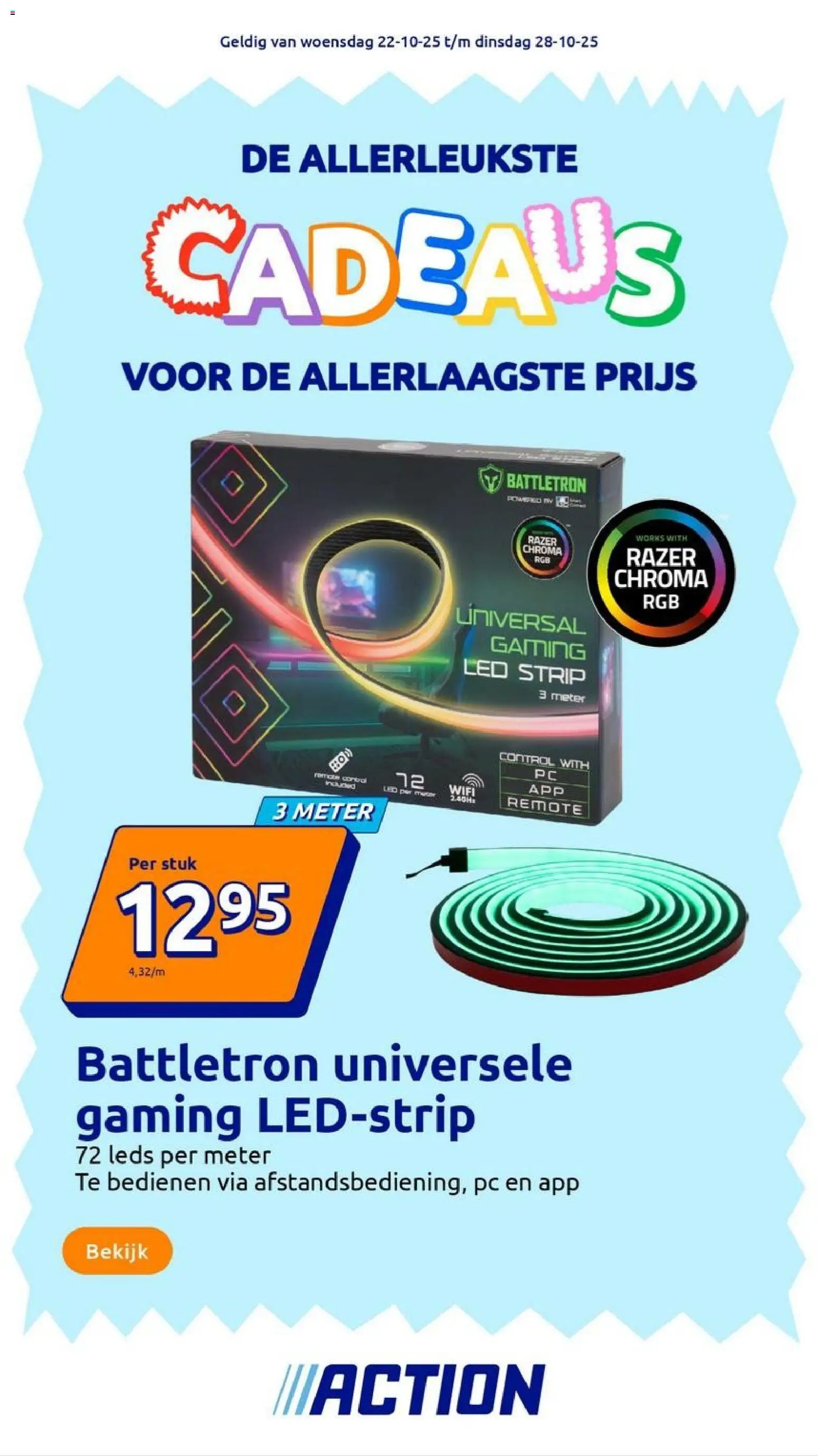 Action shop Cadeautjesfolder geldig vanaf 22-10-2025 - Paginanummer 1