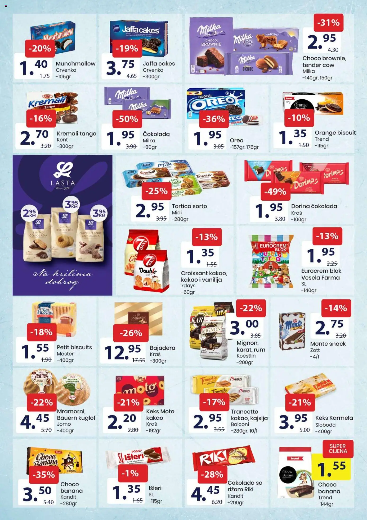 Pregled letka Katalog trgovine FIS vrijedi od 2025.12.01