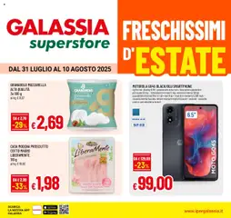 Anteprima dell'opuscolo Volantino Superstore dal negozio Galassia valido da 31/07/2025