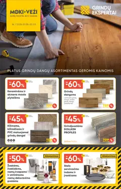 MOKI VEŽI parduotuvės leidinio Leidinys galiojančio nuo 2026.01.08 peržiūra