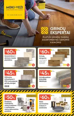 MOKI VEŽI parduotuvės leidinio Leidinys galiojančio nuo 2026.01.08 peržiūra