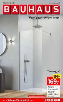 Vorschau von dem Prospekt des Geschäftes Bauhaus, gültig ab dem 03.01.2026