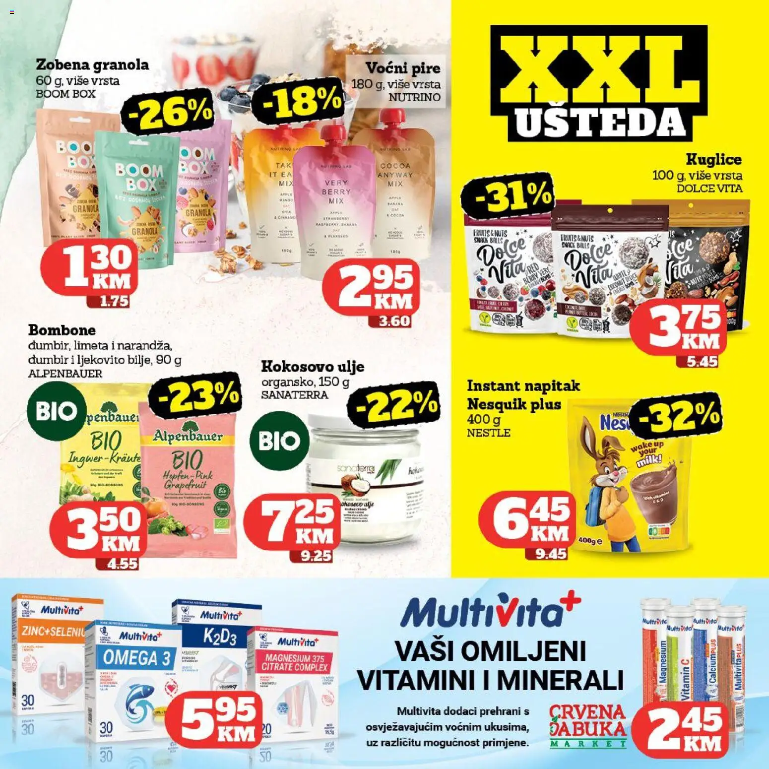 Pregled letka Katalog Crvena jabuka market Pofalići trgovine Crvena jabuka vrijedi od 2025.11.26