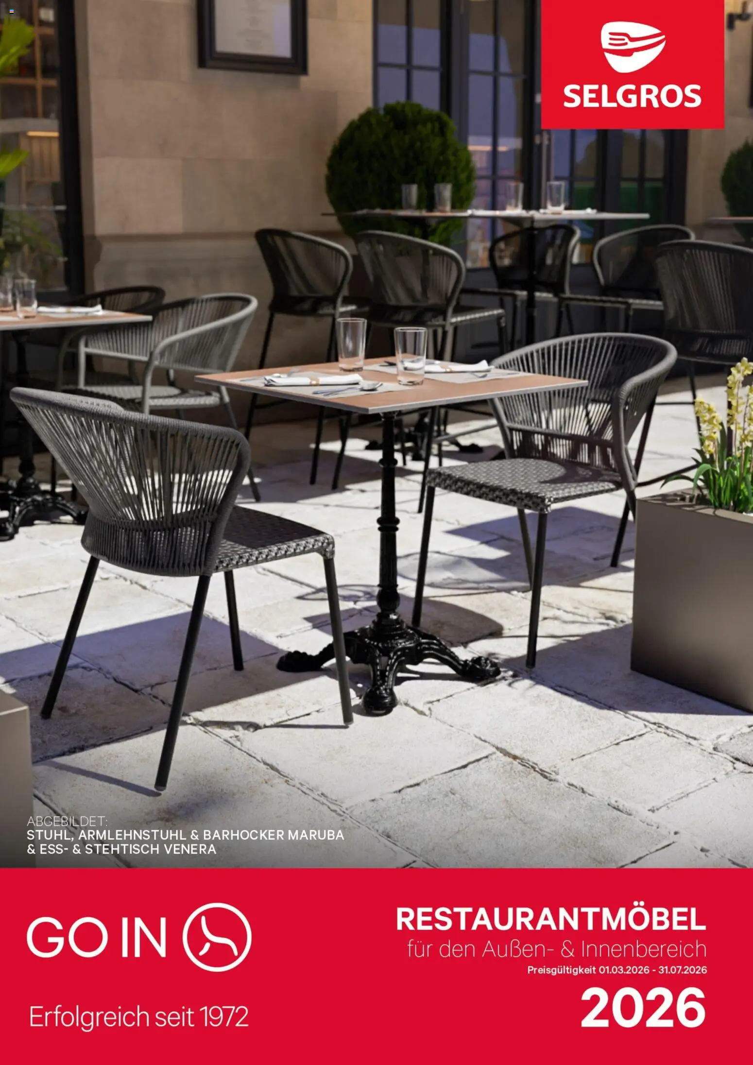 Vorschau von dem Prospekt des Geschäftes Selgros, gültig ab dem 01.03.2026 - Barhocker