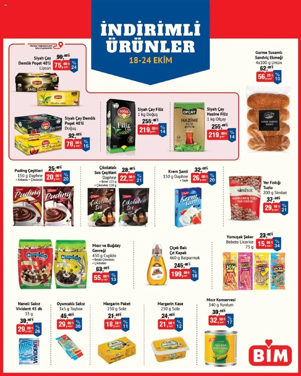 BİM Katalog bu hafta (18 Ekim 2025) - Aktüel Broşür - Sayfa numarası 1