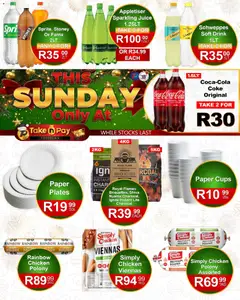 Preview of Take n Pay flyer valid from 21/12/2025