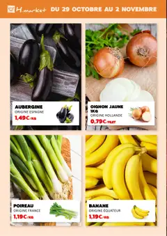 Prévisualisation de Catalogue du magasin Hmarket formulaire valide 22/10/2025 | Page: 4