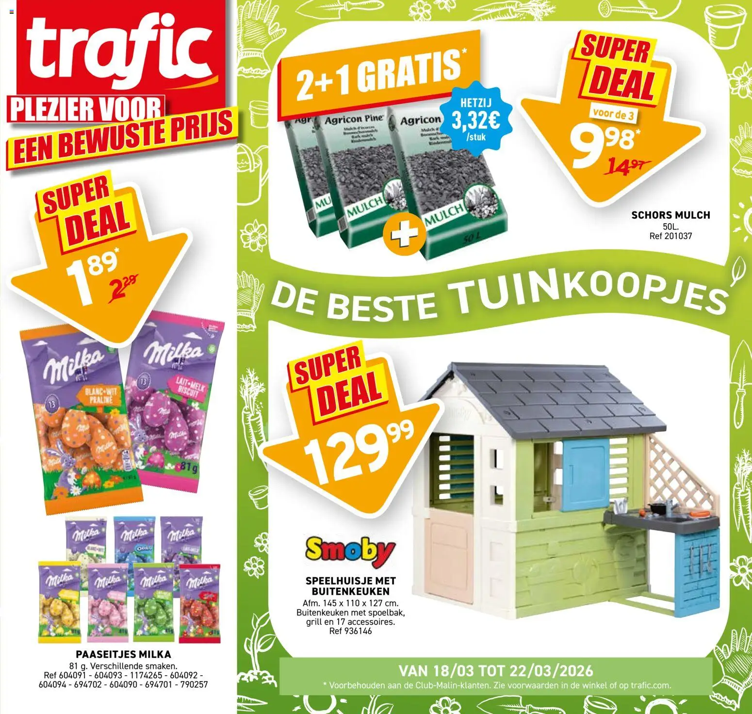 Voorbeeld van Trafic Folder van winkel Trafic geldig vanaf 18/03/2026