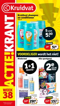 Voorbeeld van Folder week van winkel Kruidvat geldig vanaf 16-09-2025