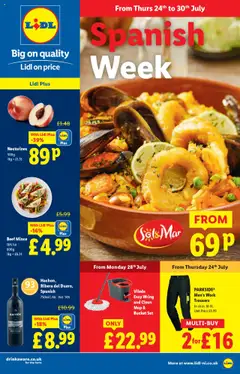 Preview of Lidl Spanish week valid from 24/07/2025