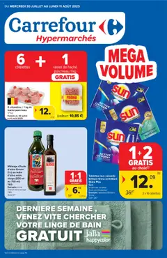 Prévisualisation de Folder de la semaine 30 du magasin Carrefour formulaire valide 30/07/2025