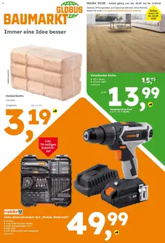 Vorschau von dem Prospekt des Geschäftes Globus Baumarkt, gültig ab dem 21.09.2025