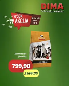Pregled VP Dima kataloga - važi od 30.10.2025