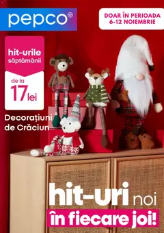 Previzualizarea de cataloage: Pepco Catalog nou valabil de la 06.11.2025