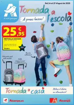 Vista previa del folleto de la tienda Alcampo válido desde el 14/08/2025 