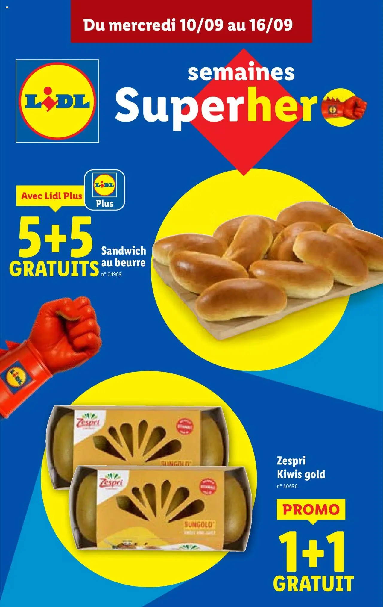 Lidl shop Folder de la semaine 37 geldig vanaf 10/09/2025 - Paginanummer 1